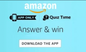 April 7 Amazon Quiz Answer and Win Bose Sound Touch 20 Speakers