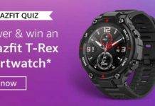 Amazon Amazfit T-Rex Quiz Answers – Win Amazfit T-Rex Smartwatch Amazon Amazfit T-Rex Quiz Answers – Win Amazfit T-Rex Smartwatch