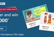 Amazon Pay Gift Cards Quiz – Win Rs.10000 Amazon Pay Gift Cards Quiz – Win Rs.10000