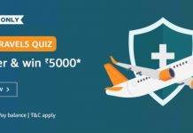 Amazon Safe Travels Quiz – Win ₹5000 Pay Balance Amazon Safe Travels Quiz – Win ₹5000 Pay Balance