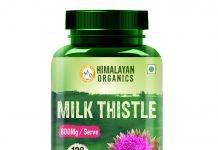Himalayan Organics Milk Thistle Extract Silymarin 800Mg
