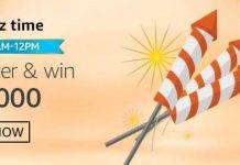 Amazon Quiz Today Answer – Win Rs 20,000 | 19th October 2020 Amazon Quiz Today Answer - Win Rs 20,000 | 19th October 2020