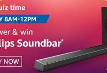 Amazon Quiz Today Answer – Win Philips Soundbar | 11th October 2020 Amazon Quiz Today Answer - Win Philips Soundbar 11th October 2020