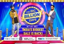 Flipkart Big Billion Days Sale to Start October 16 Flipkart Big Billion Days Sale to Start October 16