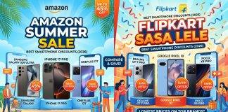 Best Smartphone Discounts in Amazon Summer Sale & Flipkart Sasa Lele (2026)