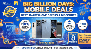 flipkart big billion days mobile deals Flipkart Big Billion Days Mobile Deals 2026: iPhone, Samsung, Pixel Offers